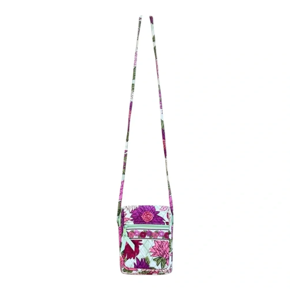 Vera Bradley Mini Hipster Crossbody Bag in Hello Dahlia! Pattern